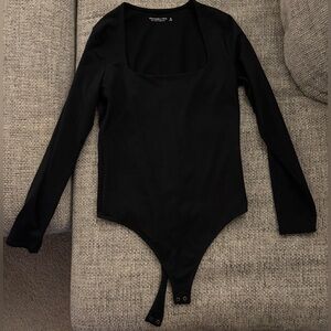 Abercrombie & Fitch Square-neck Bodysuit